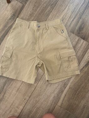 REI Women’s Khaki Cargo Shorts - Casual Utility Style